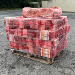 Town Pallet; 40 Bags of Irish Softwood Firewood - includes 10 Bags of Kindling
